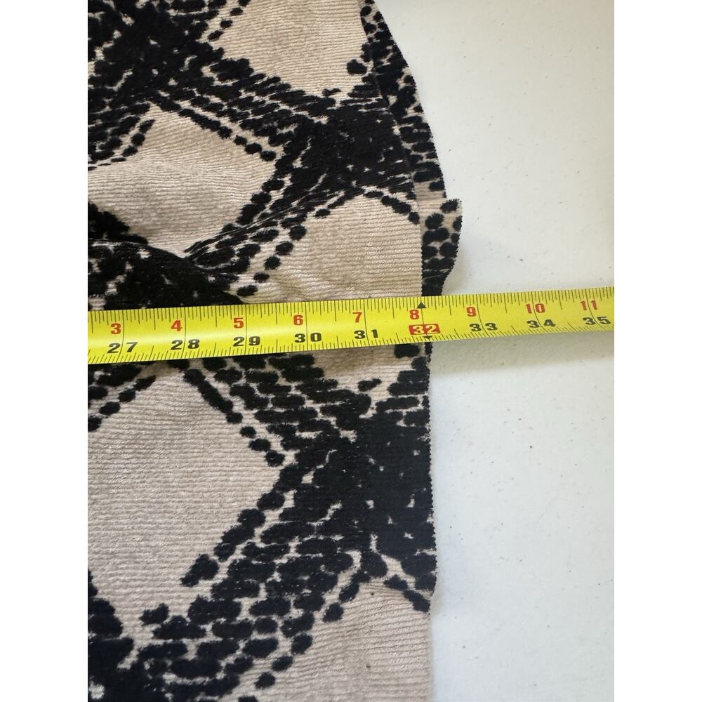 Anthropology Eva Franco Dress Size 6 Black Tan Fit Flare Preppy Academia - Picture 10 of 11